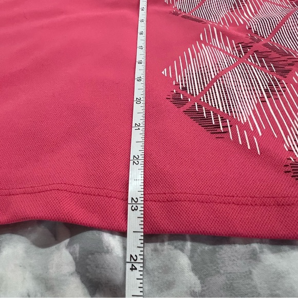 IZOD Golf Polo Shirt - Argyle Preppy Sport Top - XL - Picture 12 of 12